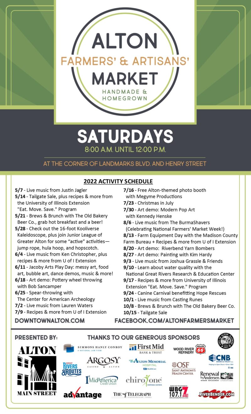 Alton Farmers' & Artisans' Market Alton Main Street