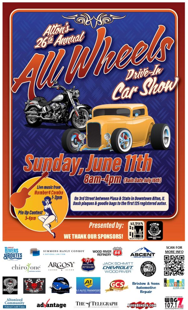 AllWheels DriveIn Car Show Alton Main Street