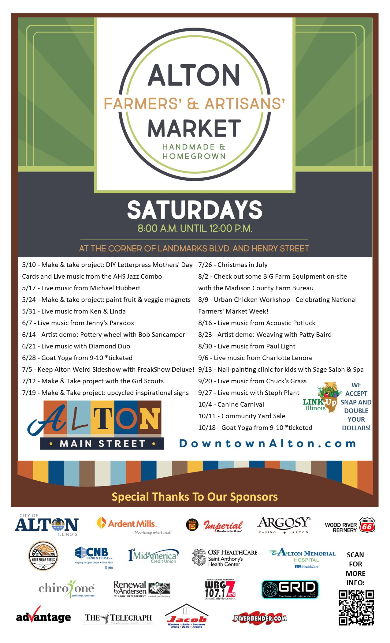 Alton Market Poster 2025